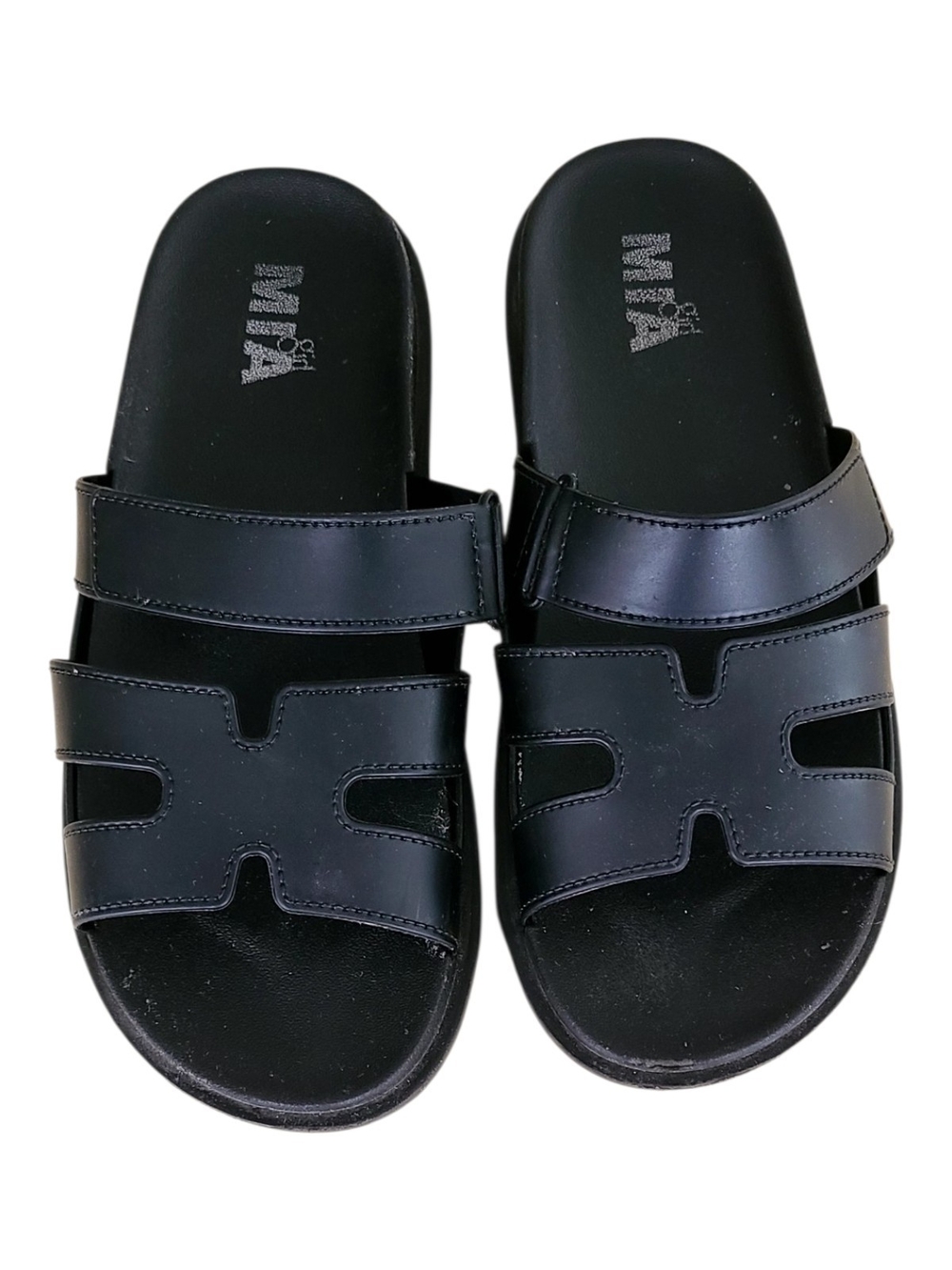 MIA Girl Women’s Black Slide Sandals Size 8